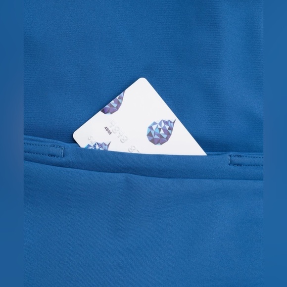 Lululemon Athletica Sun Setter Crop (17") Royal blue women’s size 4 - Picture 7 of 13